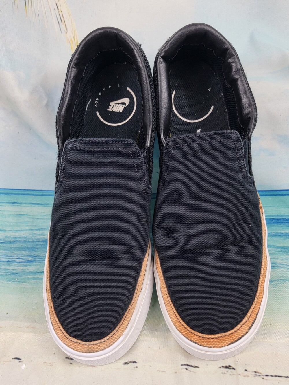 Nike Court Legacy Slip-On Sneakers Womens 9 - Picture 3 of 9